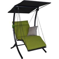 ANGERER FREIZEITMÖBEL Hollywoodschaukel »Swing Smart«, 1-Sitzer, inkl. Auflagen – gruen ANGERER FREIZEITMÖBEL Hollywoodschaukel »Swing Smart«, 1-Sitzer, inkl. Auflagen – gruen