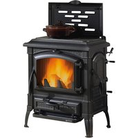 La Nordica-Extraflame® Kaminofen »Isetta«, anthrazit, Gusseisen, 7,7 kW – schwarz La Nordica-Extraflame® Kaminofen »Isetta«, anthrazit, Gusseisen, 7,7 kW – schwarz