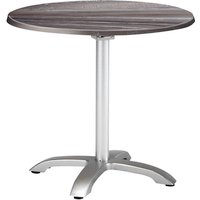 BEST Klapptisch »Maestro«, ØxH: 90 x 73 cm, Tischplatte: Werzalit – silberfarben BEST Klapptisch »Maestro«, ØxH: 90 x 73 cm, Tischplatte: Werzalit – silberfarben