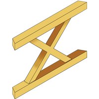 SKANHOLZ Brüstung, BxH: 78,5 x 84 cm, natur, Holz SKANHOLZ Brüstung, BxH: 78,5 x 84 cm, natur, Holz