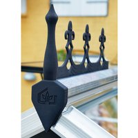 JULIANA Dachfirstverzierung »Premium«, Kunststoff, schwarz, fürs Gewächshaus Premium JULIANA Dachfirstverzierung »Premium«, Kunststoff, schwarz, fürs Gewächshaus Premium