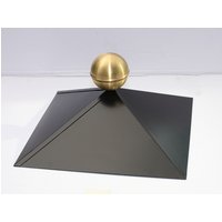 SKANHOLZ Firstkappe, für 4-Eck Pavillons, schwarz, Stahlblech SKANHOLZ Firstkappe, für 4-Eck Pavillons, schwarz, Stahlblech