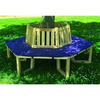 PROMADINO Bankauflage, für Promadino Baumbank 360°, blau, BxL: 43 x 100 cm PROMADINO Bankauflage, für Promadino Baumbank 360°, blau, BxL: 43 x 100 cm
