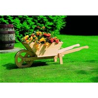 PROMADINO Pflanzkarre, BxH: 113 x 40 cm, natur, Kiefernholz – beige PROMADINO Pflanzkarre, BxH: 113 x 40 cm, natur, Kiefernholz – beige