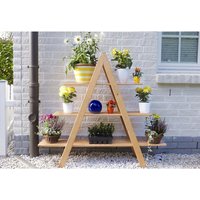 PROMADINO Dekoleiter, BxH: 137 x 120 cm, Kiefernholz, honigbraun PROMADINO Dekoleiter, BxH: 137 x 120 cm, Kiefernholz, honigbraun