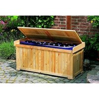 PROMADINO Sitzbank, Holz, 2-Sitzer, BxHxT: 120 x 56 x 51 cm – braun PROMADINO Sitzbank, Holz, 2-Sitzer, BxHxT: 120 x 56 x 51 cm – braun