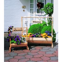 PROMADINO Blumentrog, BxH: 110 x 103 cm, natur, Kiefernholz – beige PROMADINO Blumentrog, BxH: 110 x 103 cm, natur, Kiefernholz – beige