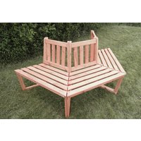 PROMADINO Bank, Holz, 3-Sitzer, BxHxT: 205 x 90 x 89 cm – braun PROMADINO Bank, Holz, 3-Sitzer, BxHxT: 205 x 90 x 89 cm – braun