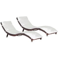 GARDEN PLEASURE Sonnenliege »Caracas«, Aluminium – braun GARDEN PLEASURE Sonnenliege »Caracas«, Aluminium – braun