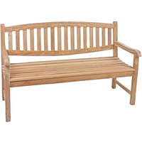 GARDEN PLEASURE Gartenbank »Lombok«, Teakholz, BxHxT: 150 x 93 x 63 cm – braun GARDEN PLEASURE Gartenbank »Lombok«, Teakholz, BxHxT: 150 x 93 x 63 cm – braun