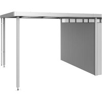 BIOHORT Seitendach »HighLine«, Edelstahl/Stahlblech, B x T x H: 282 x 315 x 222 cm – silberfarben Rabatt: 6 % BIOHORT Seitendach »HighLine«, Edelstahl/Stahlblech, B x T x H: 282 x 315 x 222 cm – silberfarben Rabatt: 6 %