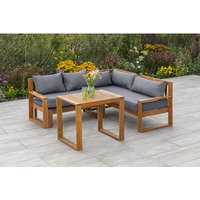 MERXX Gartenmöbelset »Merida«, 4 Sitzplätze, Holz, inkl. Auflagen – braun Rabatt: 20 % MERXX Gartenmöbelset »Merida«, 4 Sitzplätze, Holz, inkl. Auflagen – braun Rabatt: 20 %
