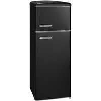 Exquisit Retro Kühl-Gefrierkombination »RKGC270-45-H«, BxHxL: 54,5 x 146,5 x 57,5 cm, mattschwarz – Rabatt: 33 % Exquisit Retro Kühl-Gefrierkombination »RKGC270-45-H«, BxHxL: 54,5 x 146,5 x 57,5 cm, mattschwarz – Rabatt: 33 %
