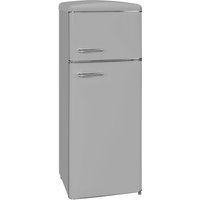 Exquisit Retro Kühl-Gefrierkombination »RKGC270-45-H«, BxHxL: 54,5 x 146,5 x 57,5 cm, grau – Rabatt: 33 % Exquisit Retro Kühl-Gefrierkombination »RKGC270-45-H«, BxHxL: 54,5 x 146,5 x 57,5 cm, grau – Rabatt: 33 %