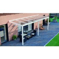 GARDENDREAMS Terrassenüberdachung »Legend«, BxT: 700 x 200 cm, weiß / RAL9016 – weiss GARDENDREAMS Terrassenüberdachung »Legend«, BxT: 700 x 200 cm, weiß / RAL9016 – weiss