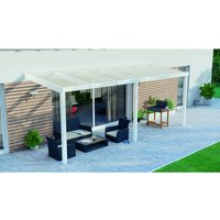 GARDENDREAMS Terrassenüberdachung »Legend«, BxT: 600 x 200 cm, weiß / RAL9016 – weiss GARDENDREAMS Terrassenüberdachung »Legend«, BxT: 600 x 200 cm, weiß / RAL9016 – weiss