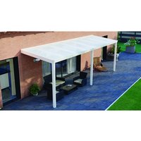 GARDENDREAMS Terrassenüberdachung »Legend«, BxT: 700 x 200 cm, weiß / RAL9016 – weiss GARDENDREAMS Terrassenüberdachung »Legend«, BxT: 700 x 200 cm, weiß / RAL9016 – weiss
