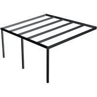 GARDENDREAMS Terrassenüberdachung »Legend«, BxT: 500 x 450 cm, anthrazit / RAL7016 – grau GARDENDREAMS Terrassenüberdachung »Legend«, BxT: 500 x 450 cm, anthrazit / RAL7016 – grau