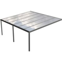 GARDENDREAMS Terrassenüberdachung »Legend«, BxT: 600 x 500 cm, grau / RAL9007 GARDENDREAMS Terrassenüberdachung »Legend«, BxT: 600 x 500 cm, grau / RAL9007