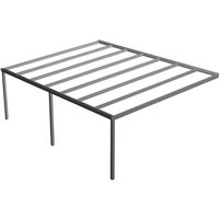 GARDENDREAMS Terrassenüberdachung »Legend«, BxT: 700 x 500 cm, grau / RAL9007 GARDENDREAMS Terrassenüberdachung »Legend«, BxT: 700 x 500 cm, grau / RAL9007