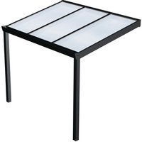 GARDENDREAMS Terrassenüberdachung »Legend«, BxT: 300 x 250 cm, anthrazit / RAL7016 – grau GARDENDREAMS Terrassenüberdachung »Legend«, BxT: 300 x 250 cm, anthrazit / RAL7016 – grau