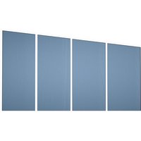 GARDENDREAMS Seitenwand, Breite: 450 cm, Aluminium, weiß – weiss GARDENDREAMS Seitenwand, Breite: 450 cm, Aluminium, weiß – weiss