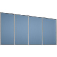 GARDENDREAMS Seitenwand, Breite: 450 cm, Aluminium, grau GARDENDREAMS Seitenwand, Breite: 450 cm, Aluminium, grau