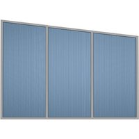 GARDENDREAMS Seitenwand, Breite: 350 cm, Aluminium, grau GARDENDREAMS Seitenwand, Breite: 350 cm, Aluminium, grau