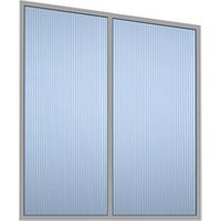 GARDENDREAMS Seitenwand, Breite: 200 cm, Aluminium, grau GARDENDREAMS Seitenwand, Breite: 200 cm, Aluminium, grau