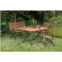 MERXX Gartenmöbelset »Schlossgarten«, 4 Sitzplätze, Eukalyptusholz – schwarz Rabatt: 17 % MERXX Gartenmöbelset »Schlossgarten«, 4 Sitzplätze, Eukalyptusholz – schwarz Rabatt: 17 %