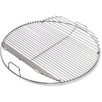 WEBER Grillrost, Edelstahl, für Holzkohlegrills mit einem Durchmesser von 47 cm – silberfarben WEBER Grillrost, Edelstahl, für Holzkohlegrills mit einem Durchmesser von 47 cm – silberfarben