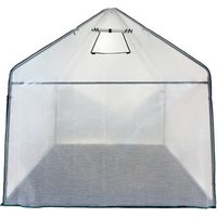 Westmann Folien-Gewächshaus »Peperoni«, BxHxT: 180 x 200 x 180 cm, weiß, inklusive Boden – weiss Westmann Folien-Gewächshaus »Peperoni«, BxHxT: 180 x 200 x 180 cm, weiß, inklusive Boden – weiss