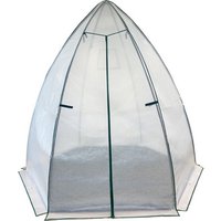 Westmann Folien-Gewächshaus »Avocado«, BxHxT: 250 x 250 x 250 cm, weiß, inklusive Boden – weiss Westmann Folien-Gewächshaus »Avocado«, BxHxT: 250 x 250 x 250 cm, weiß, inklusive Boden – weiss