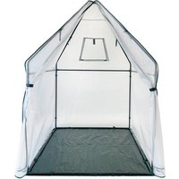 Westmann Folien-Gewächshaus »Chili«, BxHxT: 120 x 180 x 120 cm, weiß, inklusive Boden – weiss Westmann Folien-Gewächshaus »Chili«, BxHxT: 120 x 180 x 120 cm, weiß, inklusive Boden – weiss