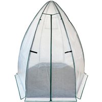 Westmann Folien-Gewächshaus »Minze«, BxHxT: 200 x 200 x 200 cm, weiß, inklusive Boden – weiss Westmann Folien-Gewächshaus »Minze«, BxHxT: 200 x 200 x 200 cm, weiß, inklusive Boden – weiss