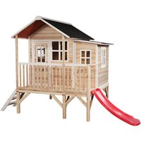 EXIT Toys Spielhaus »Loft Spielhäuser«, BxHxT: 190 x 215 x 322 cm, natur EXIT Toys Spielhaus »Loft Spielhäuser«, BxHxT: 190 x 215 x 322 cm, natur