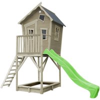 EXIT Toys Spielhaus »Crooky Spielhäuser«, BxHxT: 184 x 281 x 391 cm, grau/beige (Rabatt: 26 %) EXIT Toys Spielhaus »Crooky Spielhäuser«, BxHxT: 184 x 281 x 391 cm, grau/beige (Rabatt: 26 %)
