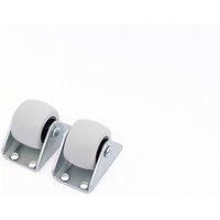 BIOHORT Rollensatz, Rollen für StyleBox starr, 2 Stück, grau BIOHORT Rollensatz, Rollen für StyleBox starr, 2 Stück, grau