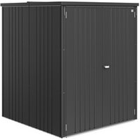 BIOHORT Gerätehaus »Geräteschrank«, BxHxT: 156 x 184 x 155 cm (Außenmaß), Gr. 150 large, dunkelgrau-metallic BIOHORT Gerätehaus »Geräteschrank«, BxHxT: 156 x 184 x 155 cm (Außenmaß), Gr. 150 large, dunkelgrau-metallic