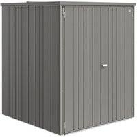 BIOHORT Gerätehaus »Geräteschrank«, BxHxT: 156 x 184 x 155 cm (Außenmaß), Gr. 150 large, quarzgrau-metallic BIOHORT Gerätehaus »Geräteschrank«, BxHxT: 156 x 184 x 155 cm (Außenmaß), Gr. 150 large, quarzgrau-metallic