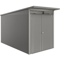 BIOHORT Gerätehaus »AvantGarde Eco«, BxHxT: 180 x 222 x 380 cm (Außenmaß), Gr. A4, quarzgrau-metallic, BIOHORT Gerätehaus »AvantGarde Eco«, BxHxT: 180 x 222 x 380 cm (Außenmaß), Gr. A4, quarzgrau-metallic,