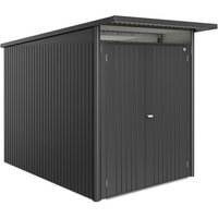 BIOHORT Gerätehaus »AvantGarde Eco«, BxHxT: 180 x 217 x 300 cm (Außenmaß), Gr. A3, dunkelgrau-metallic, BIOHORT Gerätehaus »AvantGarde Eco«, BxHxT: 180 x 217 x 300 cm (Außenmaß), Gr. A3, dunkelgrau-metallic,