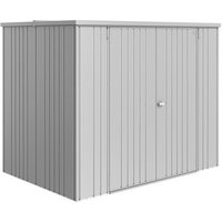 BIOHORT Gerätehaus »Geräteschrank«, BxHxT: 228 x 184 x 155 cm (Außenmaß), Gr. 230 large, silber-metallic – grau BIOHORT Gerätehaus »Geräteschrank«, BxHxT: 228 x 184 x 155 cm (Außenmaß), Gr. 230 large, silber-metallic – grau
