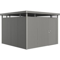 BIOHORT Gerätehaus »Gerätehaus Highline«, BxHxT: 314,3 x 221 x 314,3 cm (Außenmaß), Gr. H6, quarzgrau-metallic, BIOHORT Gerätehaus »Gerätehaus Highline«, BxHxT: 314,3 x 221 x 314,3 cm (Außenmaß), Gr. H6, quarzgrau-metallic,