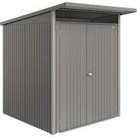 BIOHORT Gerätehaus »AvantGarde Eco«, BxHxT: 180 x 218 x 220 cm (Außenmaß), Gr. A1, quarzgrau-metallic, BIOHORT Gerätehaus »AvantGarde Eco«, BxHxT: 180 x 218 x 220 cm (Außenmaß), Gr. A1, quarzgrau-metallic,