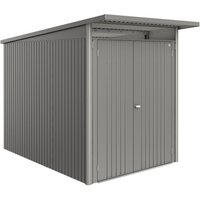 BIOHORT Gerätehaus »AvantGarde Eco«, BxHxT: 180 x 217 x 300 cm (Außenmaß), Gr. A3, quarzgrau-metallic, BIOHORT Gerätehaus »AvantGarde Eco«, BxHxT: 180 x 217 x 300 cm (Außenmaß), Gr. A3, quarzgrau-metallic,