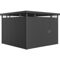 BIOHORT Gerätehaus »Gerätehaus Highline«, BxHxT: 314,3 x 221 x 314,3 cm (Außenmaß), Gr. H6, dunkelgrau-metallic, BIOHORT Gerätehaus »Gerätehaus Highline«, BxHxT: 314,3 x 221 x 314,3 cm (Außenmaß), Gr. H6, dunkelgrau-metallic,