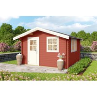 Mr. GARDENER Gartenhaus »Spree«, Holz, BxHxT: 339,8 x 245 x 363 cm (Außenmaße) – rot Rabatt: 20 % Mr. GARDENER Gartenhaus »Spree«, Holz, BxHxT: 339,8 x 245 x 363 cm (Außenmaße) – rot Rabatt: 20 %