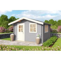 Mr. GARDENER Gartenhaus »Spree«, Holz, BxHxT: 339,8 x 245 x 363 cm (Außenmaße) – grau Rabatt: 20 % Mr. GARDENER Gartenhaus »Spree«, Holz, BxHxT: 339,8 x 245 x 363 cm (Außenmaße) – grau Rabatt: 20 %