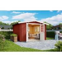 Mr. GARDENER Gartenhaus »Australien«, Holz, BxHxT: 332,9 x 222 x 310 cm (Außenmaße) – rot Rabatt: 20 % Mr. GARDENER Gartenhaus »Australien«, Holz, BxHxT: 332,9 x 222 x 310 cm (Außenmaße) – rot Rabatt: 20 %